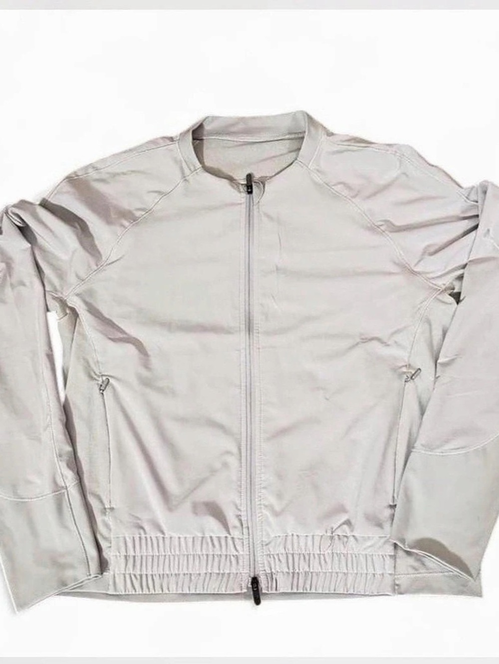 lululemon The Spaces In-Between Bomber Gray Size 8